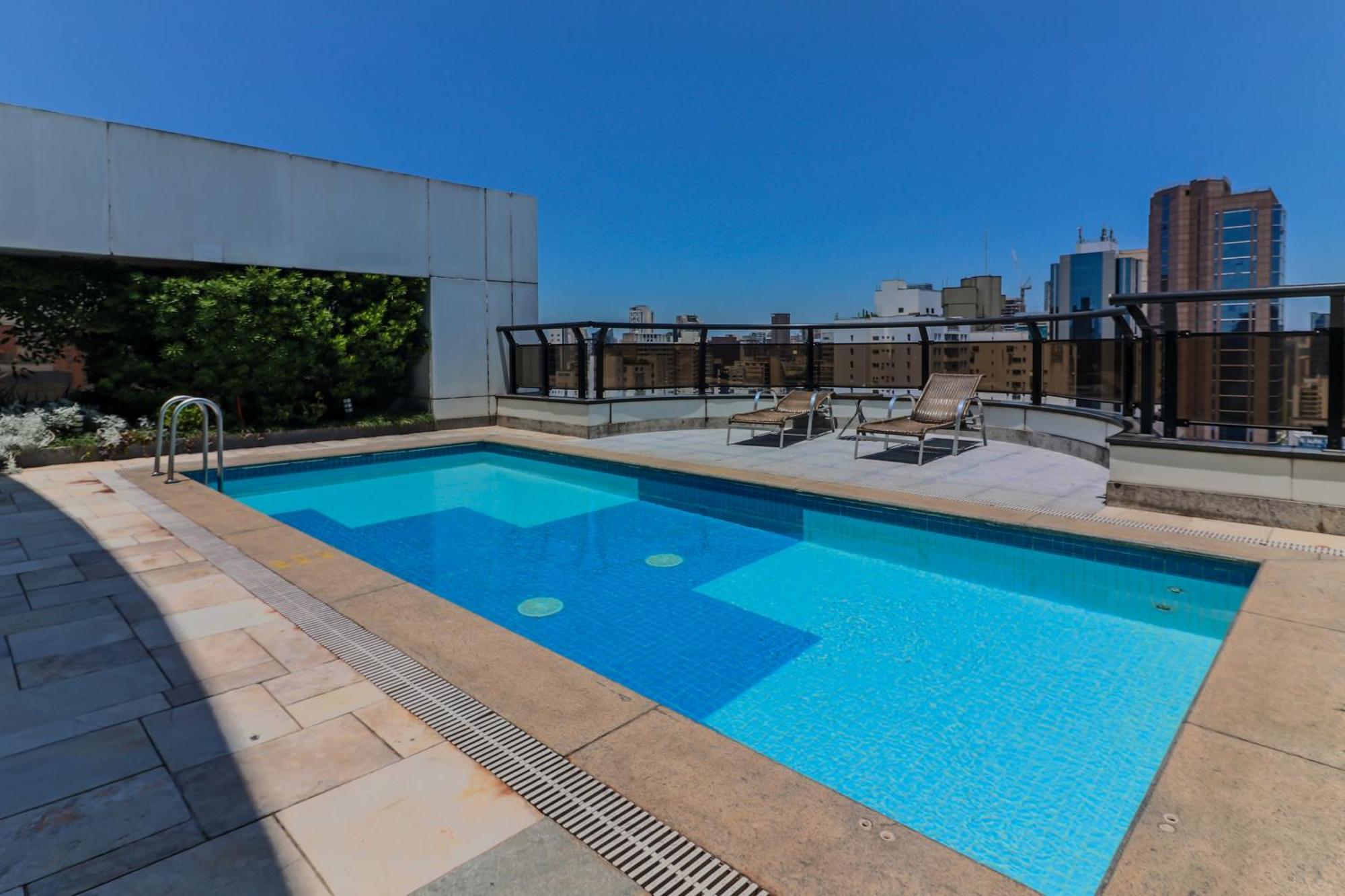 Flat Particular Dentro Do Hotel Executive Transamerica Faria Lima! Сан-Паулу Екстер'єр фото
