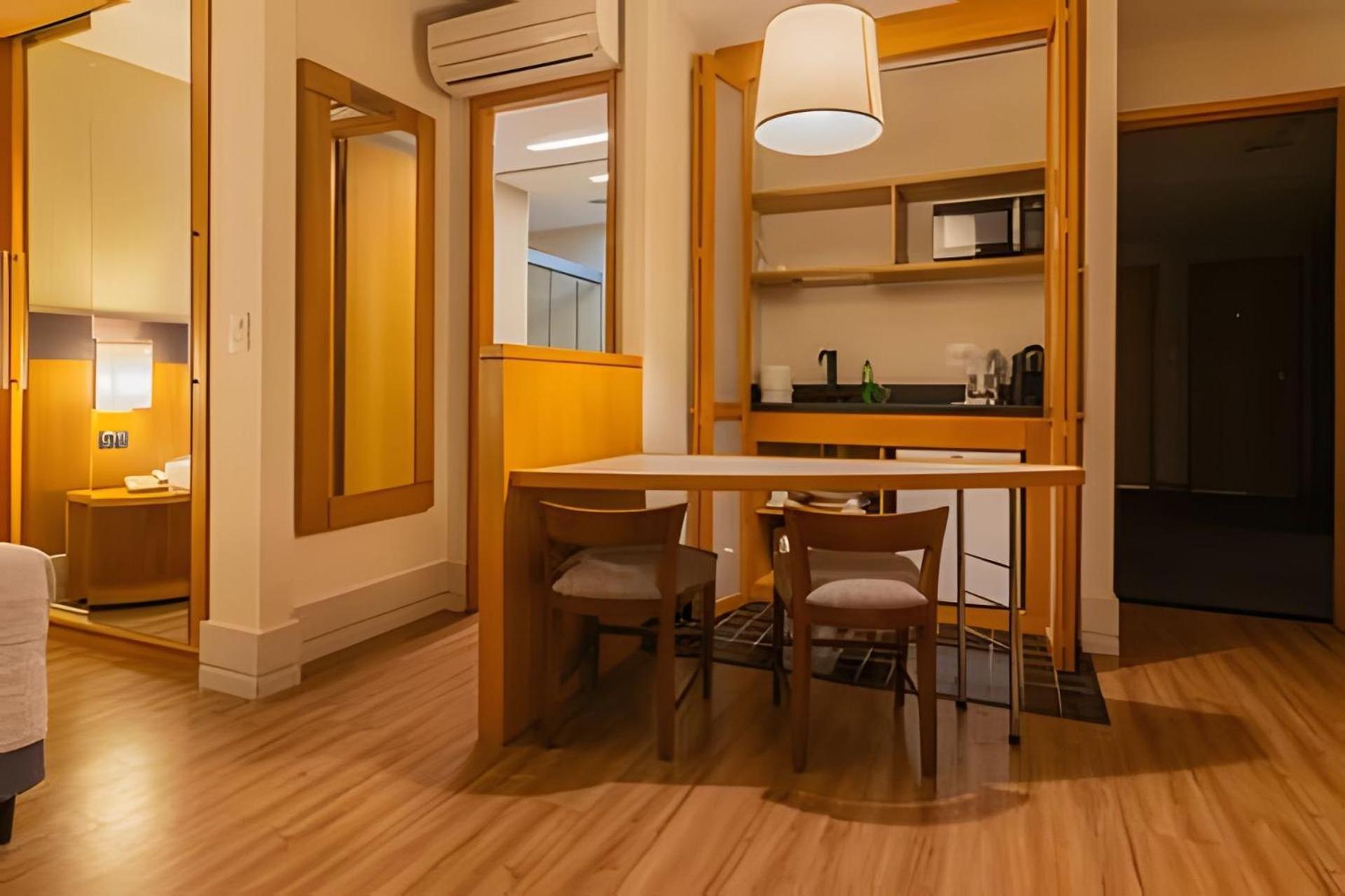 Flat Particular Dentro Do Hotel Executive Transamerica Faria Lima! Сан-Паулу Екстер'єр фото